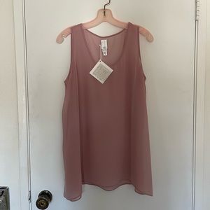 Marla Wynne woven Chiffon topper